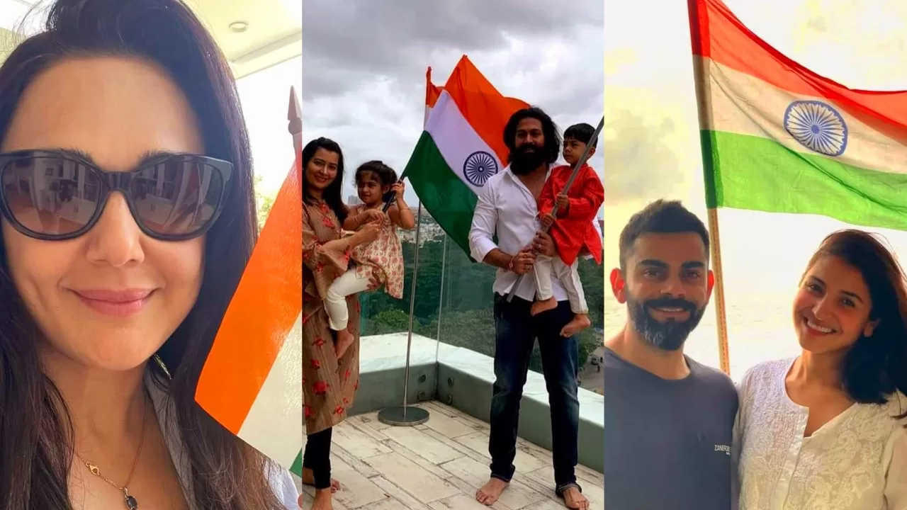 अनुष्का शर्मा, प्रीती जिंटा से लेकर रॉकी भाई और शहरुख खान समेत बॉलीवुड सितारों ने ऐसे मनाया आज़ादी का अमृत महोत्सव, इन photos में एक ऐसी जिसे देख हो जायेंगे रोमांचित