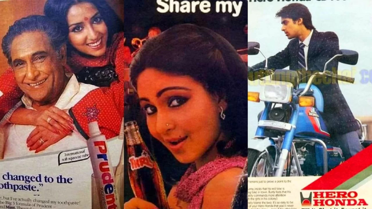बॉलीवुड सेलेब्स के वो 15 विज्ञापन जिन्होंने 80s और 90s में खूब धमाल मचाया था