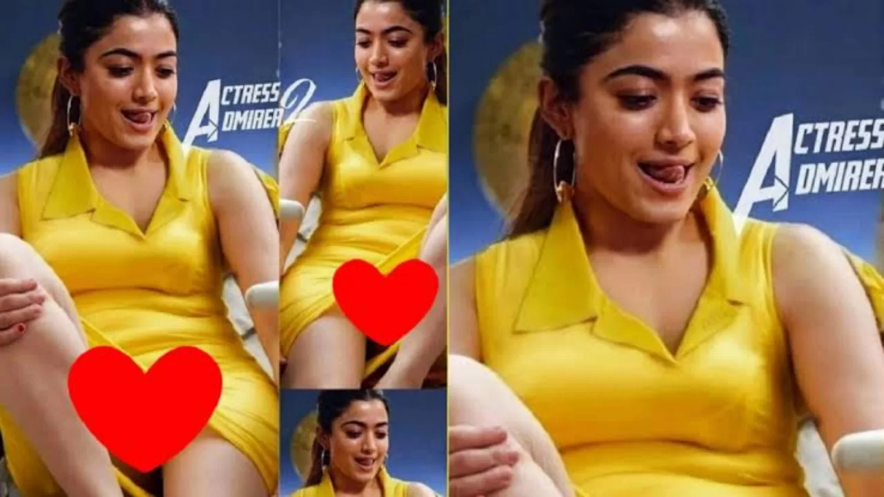 शो में शॉर्ट ड्रेस पहनकर गई थीं रश्मिका, बनी ऊप्स मोमेंट की शिकार, देखें Video