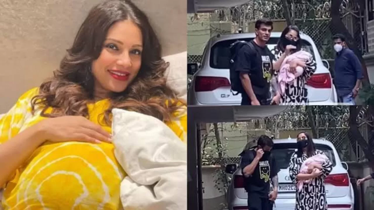 Bipasha Basu Baby: अस्पताल से बिपाशा बसु को मिली छुट्टी, बेटी देवी और पति करण संग पहुंचीं घर