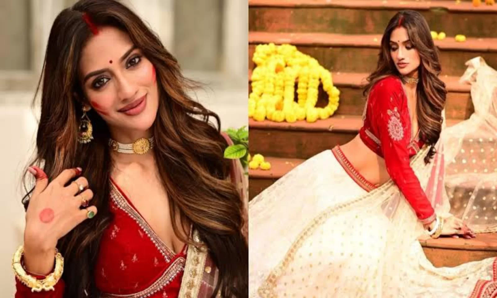 Nussrat Jahan Turns Bold: कैमरे के सामने ही इस बंगाली ब्यूटी ने बदल लिए कपड़े, रेड ड्रेस के साथ लगाई ऐसी सुर्ख लिपस्टिक; धड़क उठा फैंस का दिल