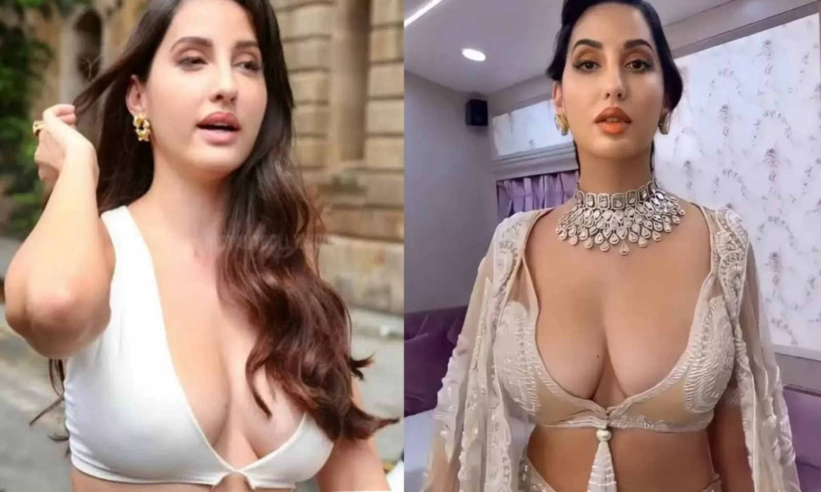 नोरा फतेही ने पहनी ऊपर से पूरी तरह खुली ड्रेस, Video में साफ-साफ दिखे शरीर के यह अंग