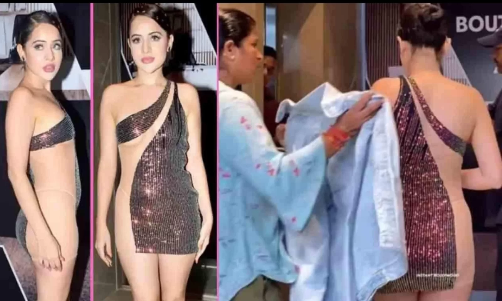VIDEO: Urfi Javed ने पहनी बेहद बारीक ड्रेस, दिखने लगा सबकुछ, फिर एक महिला ने बचाई इ’ज्जत!
