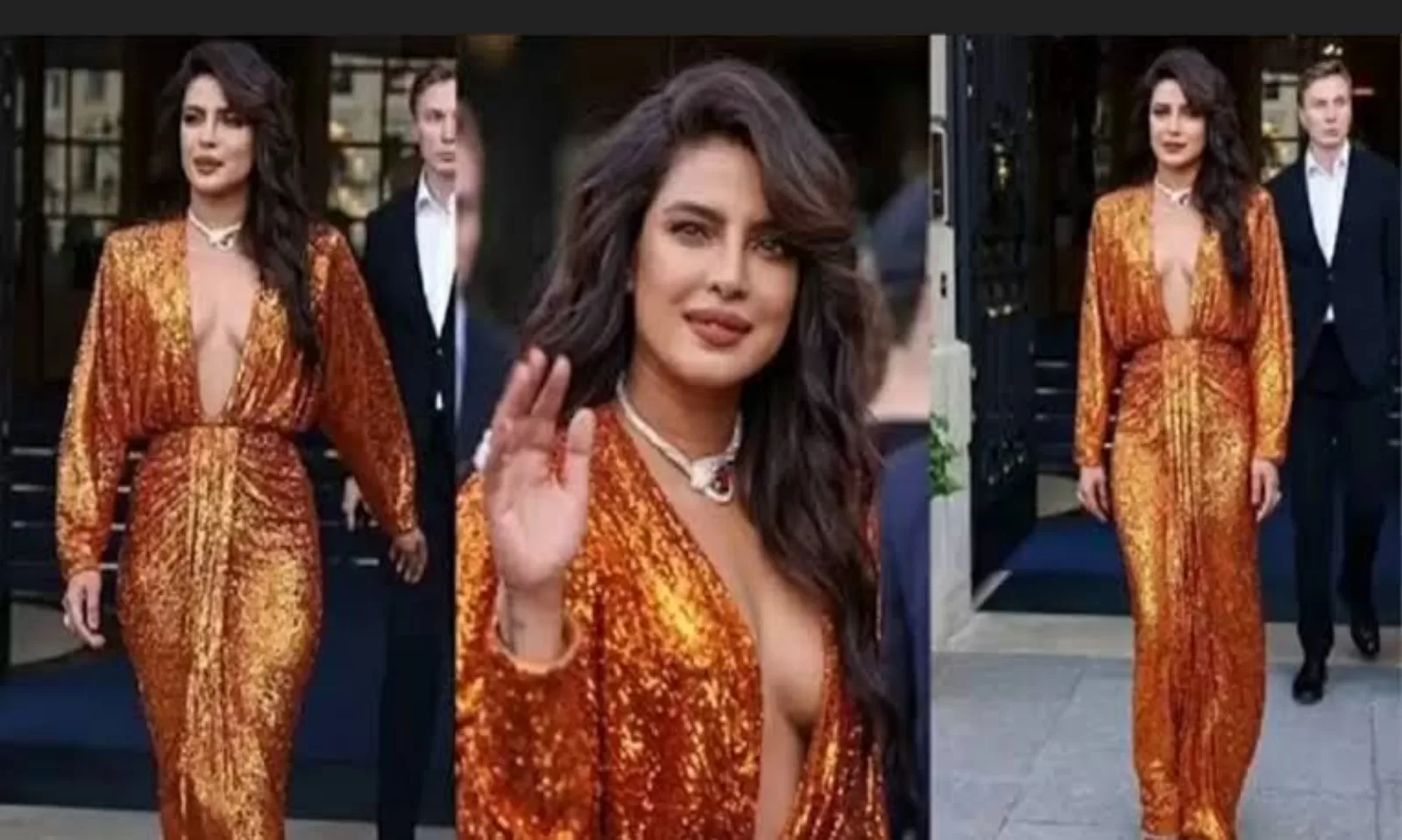 प्रियंका चोपड़ा का बोल्ड लुक्स देख फैंस के छूटे पसीने, ब्रालेस होके निकली रोड पर