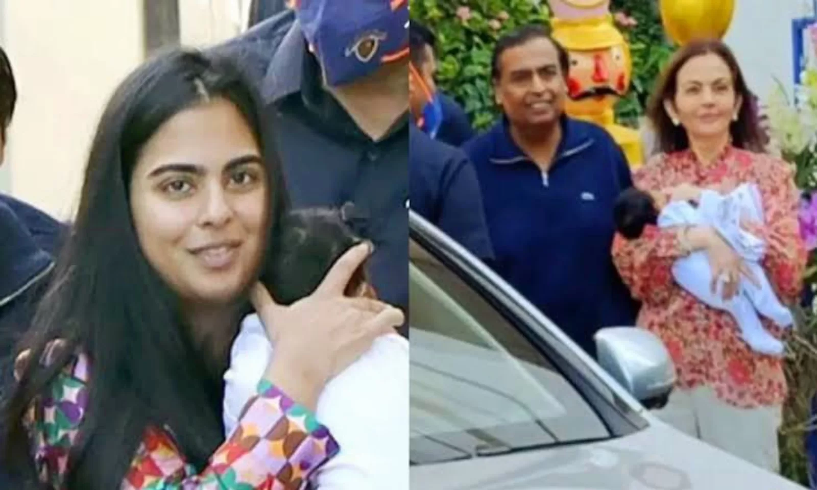 Isha Ambani और आनंद पिरामल के ट्विन्स का हुआ ग्रैंड वेलकम, अंबानी परिवार खुशी से झूमता आया नजर, देखें वीडियो