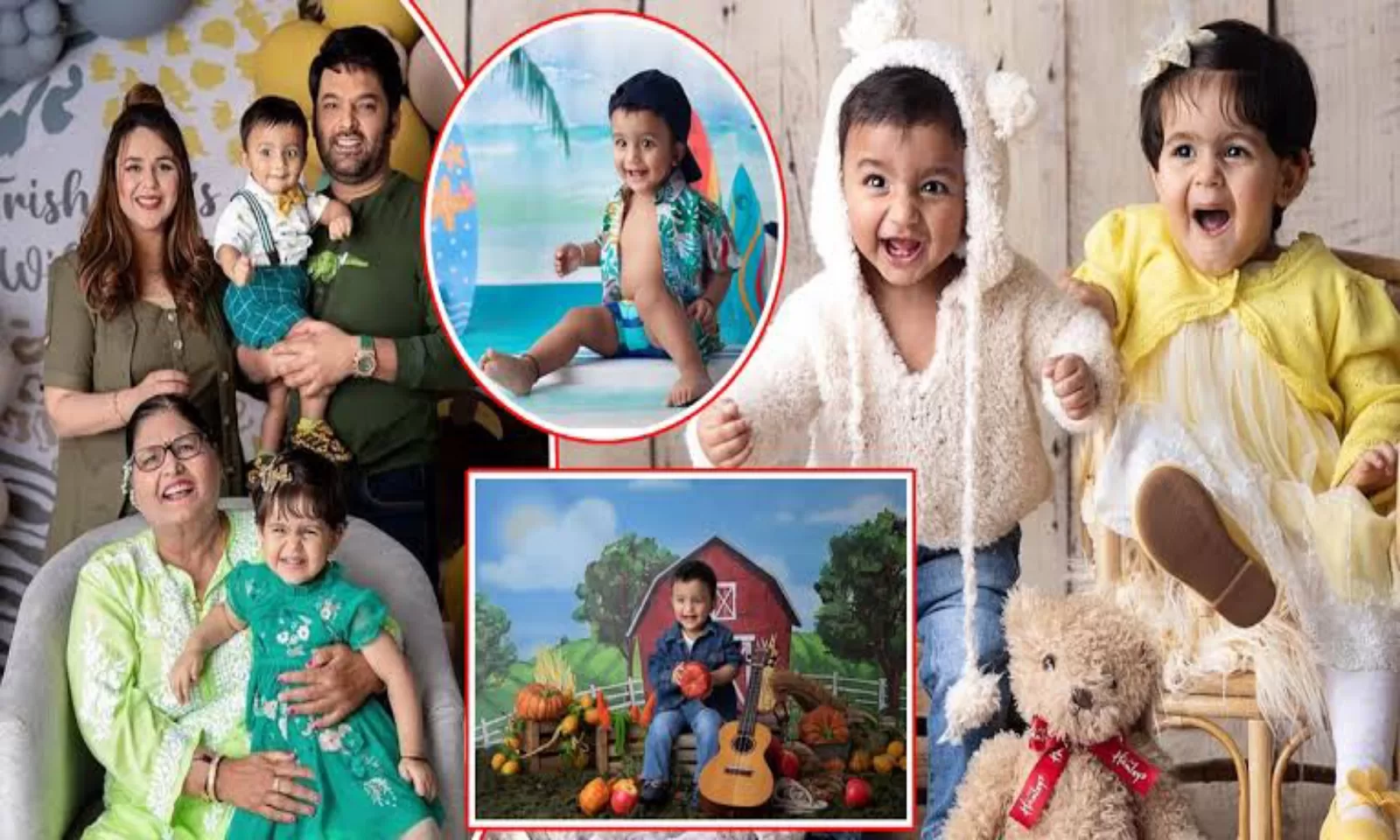 कपिल शर्मा ने शेयर की बेटे त्रिशान के जन्मदिन सेलिब्रेशन की लाजवाब तस्वीरे ,दीदी अनायरा संग त्रिशान का दिखा क्यूट बोन्डिंग
