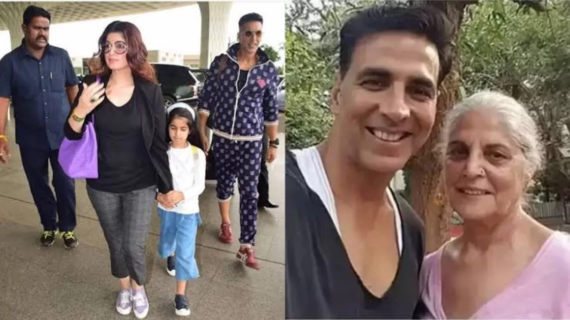 अक्षय कुमार के माँ के देहांत के बाद पिता से म‍िला प्यार, अक्षय कुमार की छोटी सी क्यूट सी फैमली से