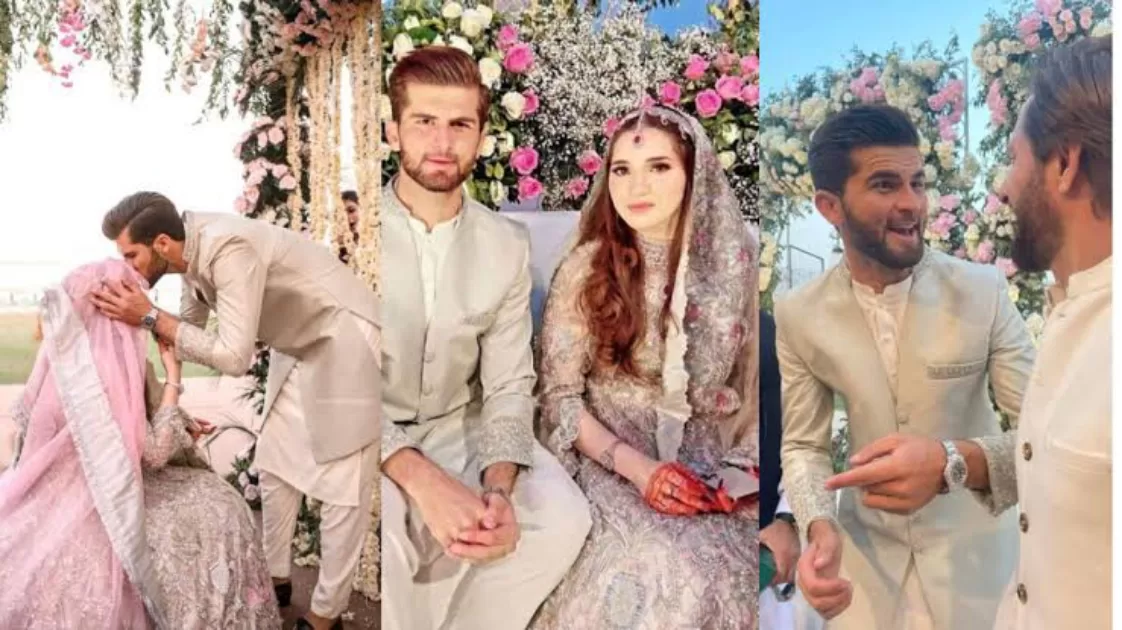 अफरीदी की बेटी अंशा की अदा पर क्लीन बोल्ड हुए शाहीन शाह, मस्जिद में किया निकाह, इन दिग्गज खिलाड़ियों ने लगाए चार चांद..