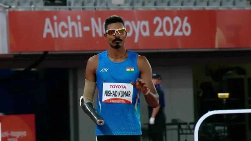पैरा एथलीट निषाद कुमार की तस्वीर