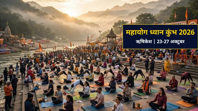 महायोग ध्यान कुंभ 2026, ऋषिकेश में ध्यान साधना
