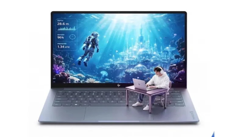 HP Star Book Air 14 लैपटॉप OLED टच डिस्प्ले के साथ