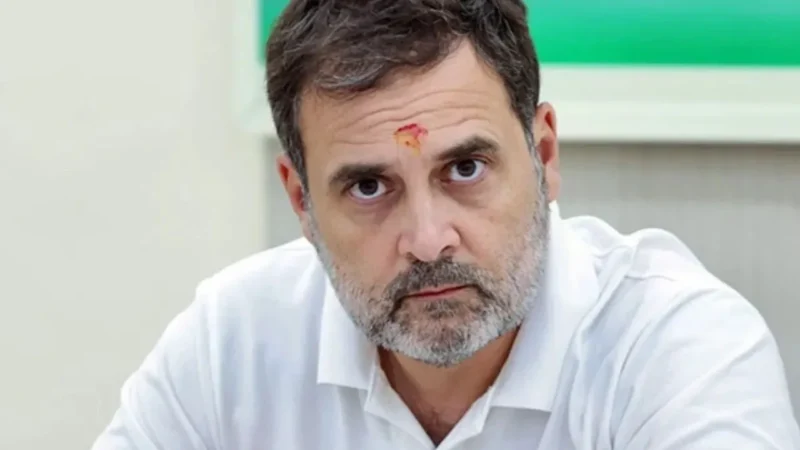 राहुल गांधी — RSS पर बयान के बाद चर्चा में