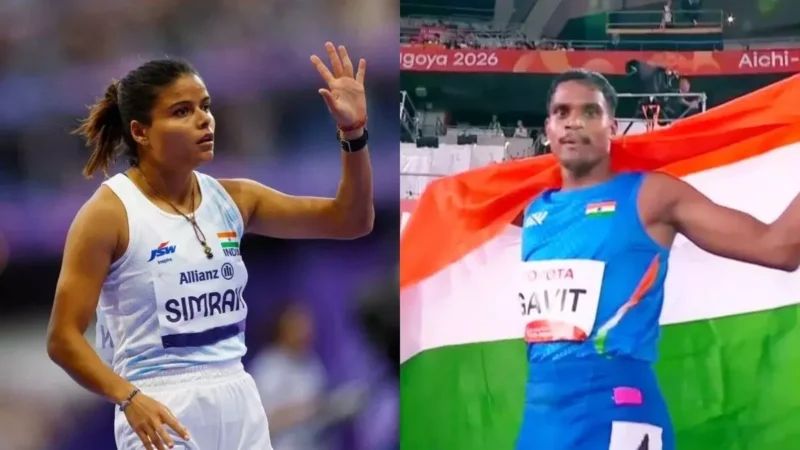 एशियन पैरा गेम्स 2026 नागोया में ट्रैक पर दौड़ते भारतीय पैरा एथलीट